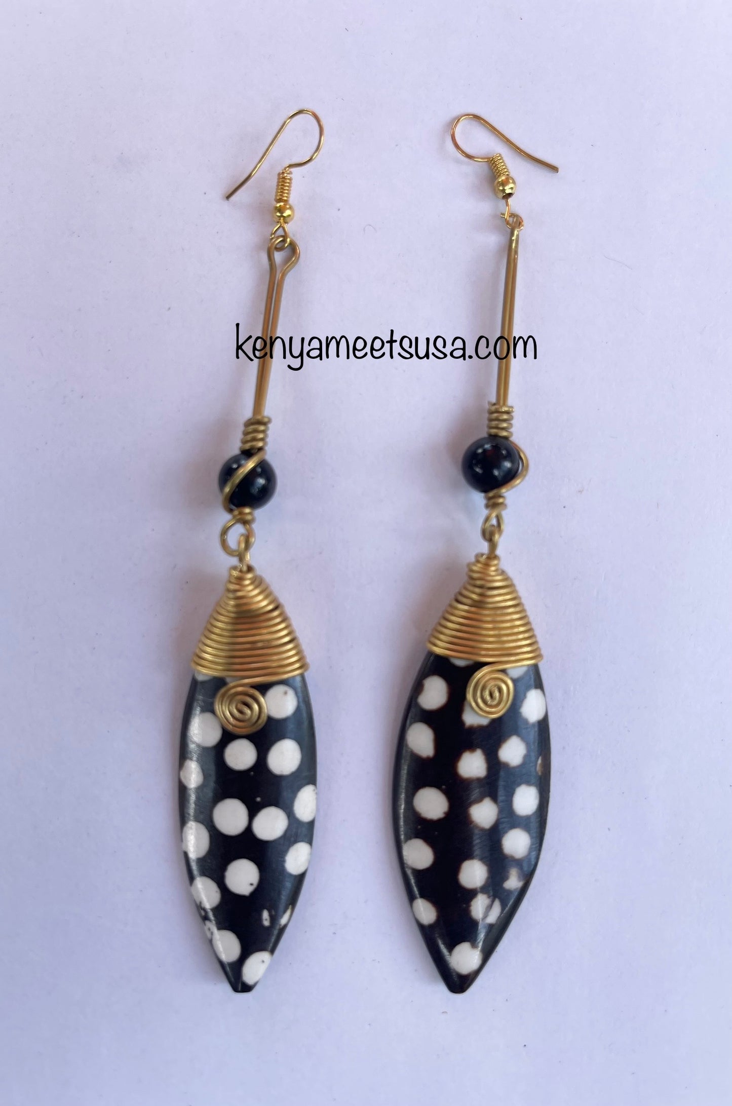 Dangling Bone Earrings