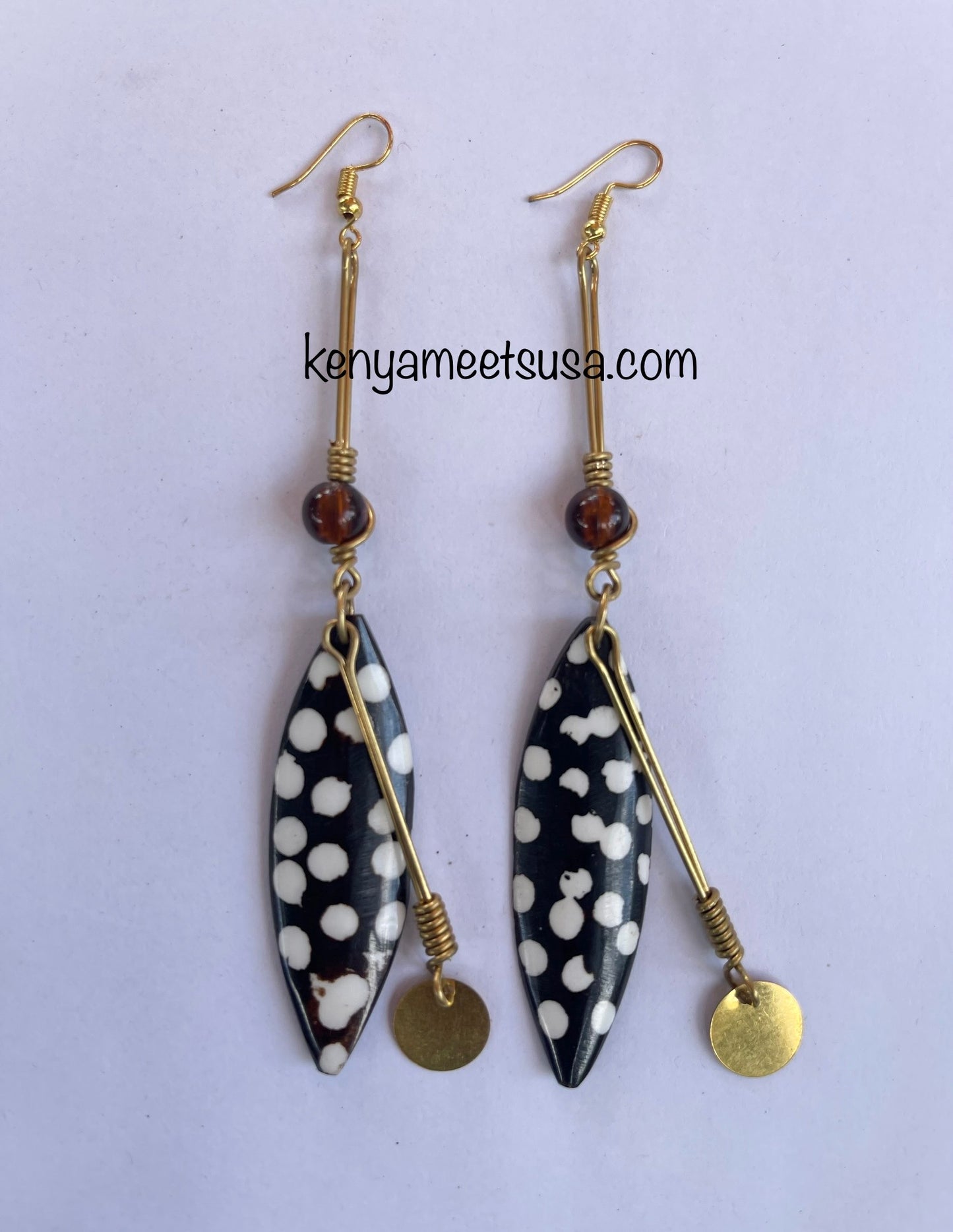 Dangling Bone Earrings