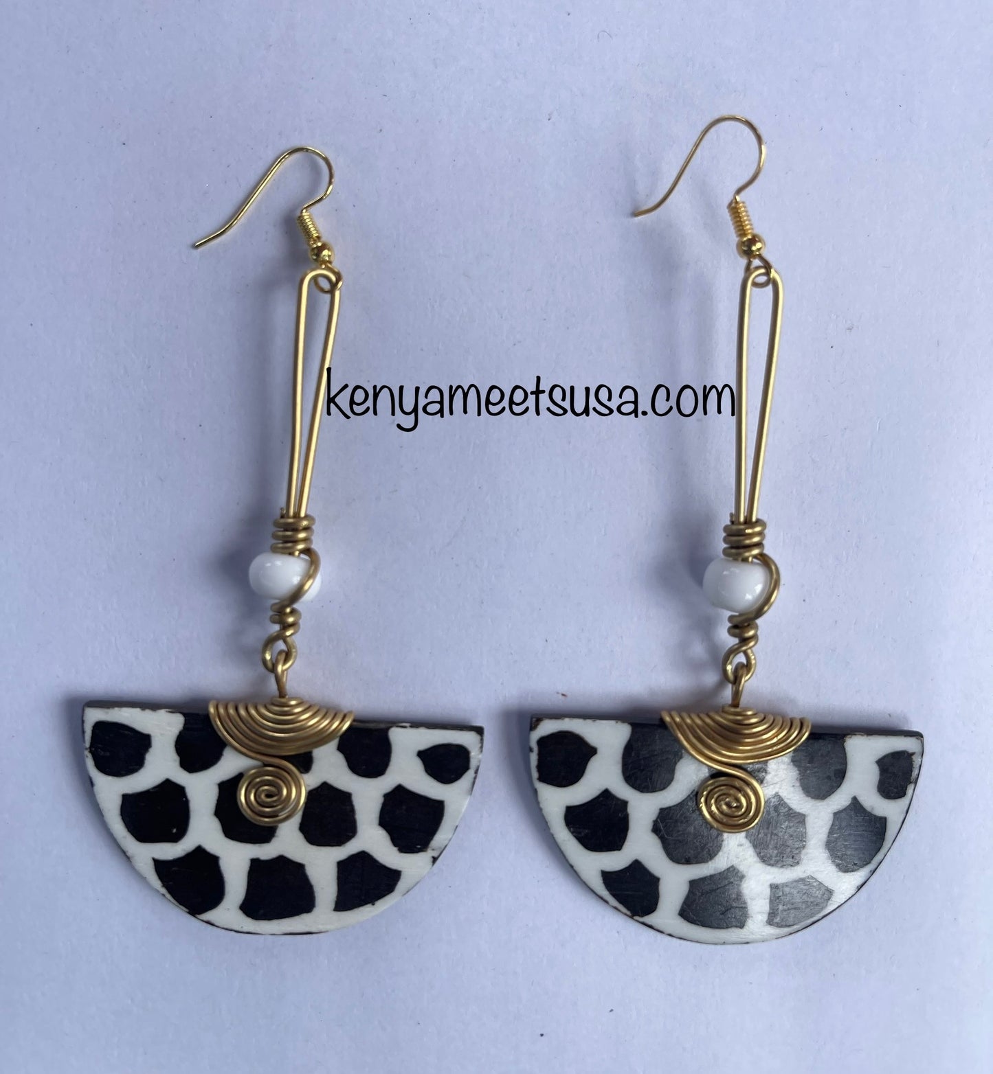 Dangling Bone Earrings