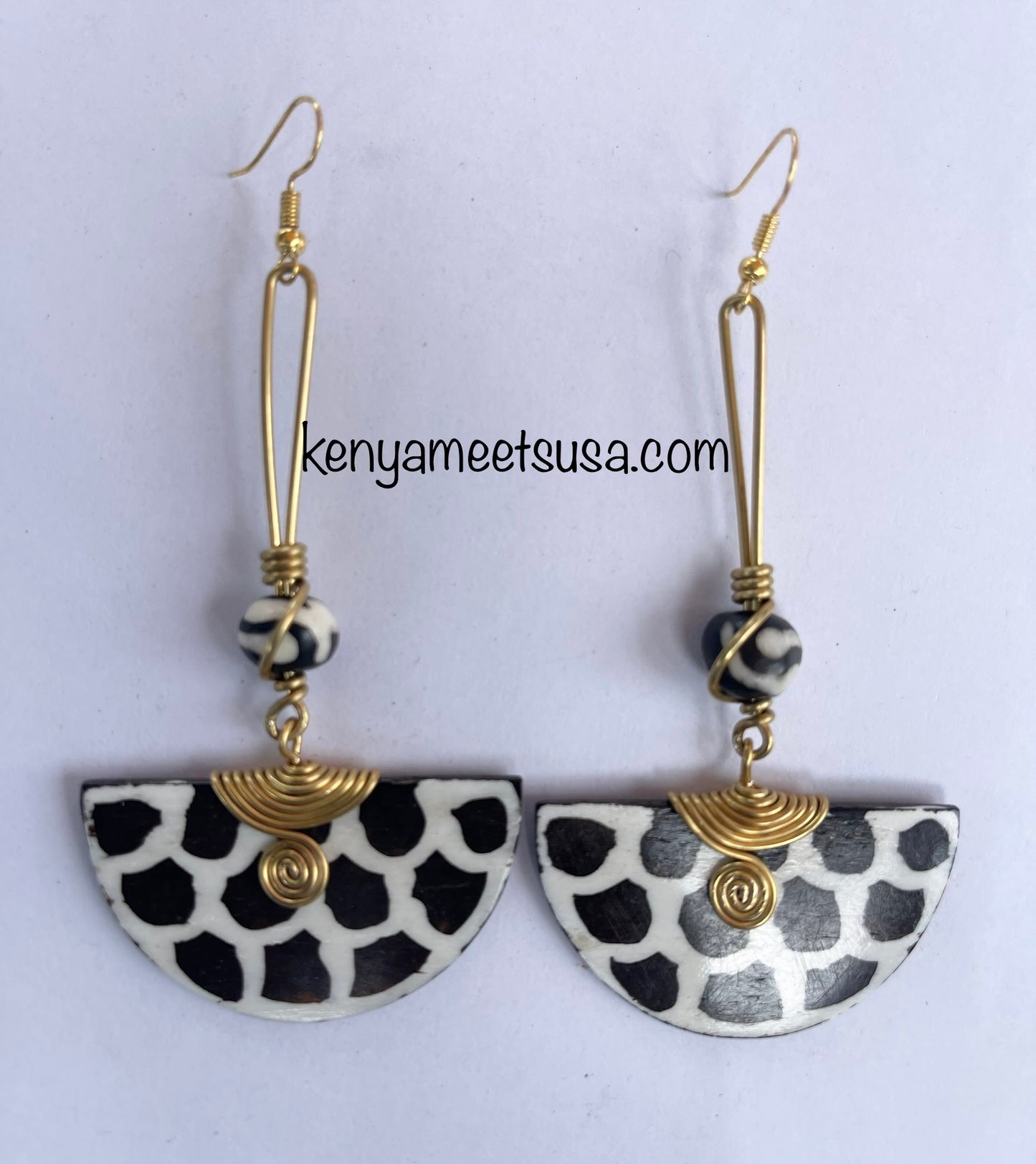 Dangling Bone Earrings