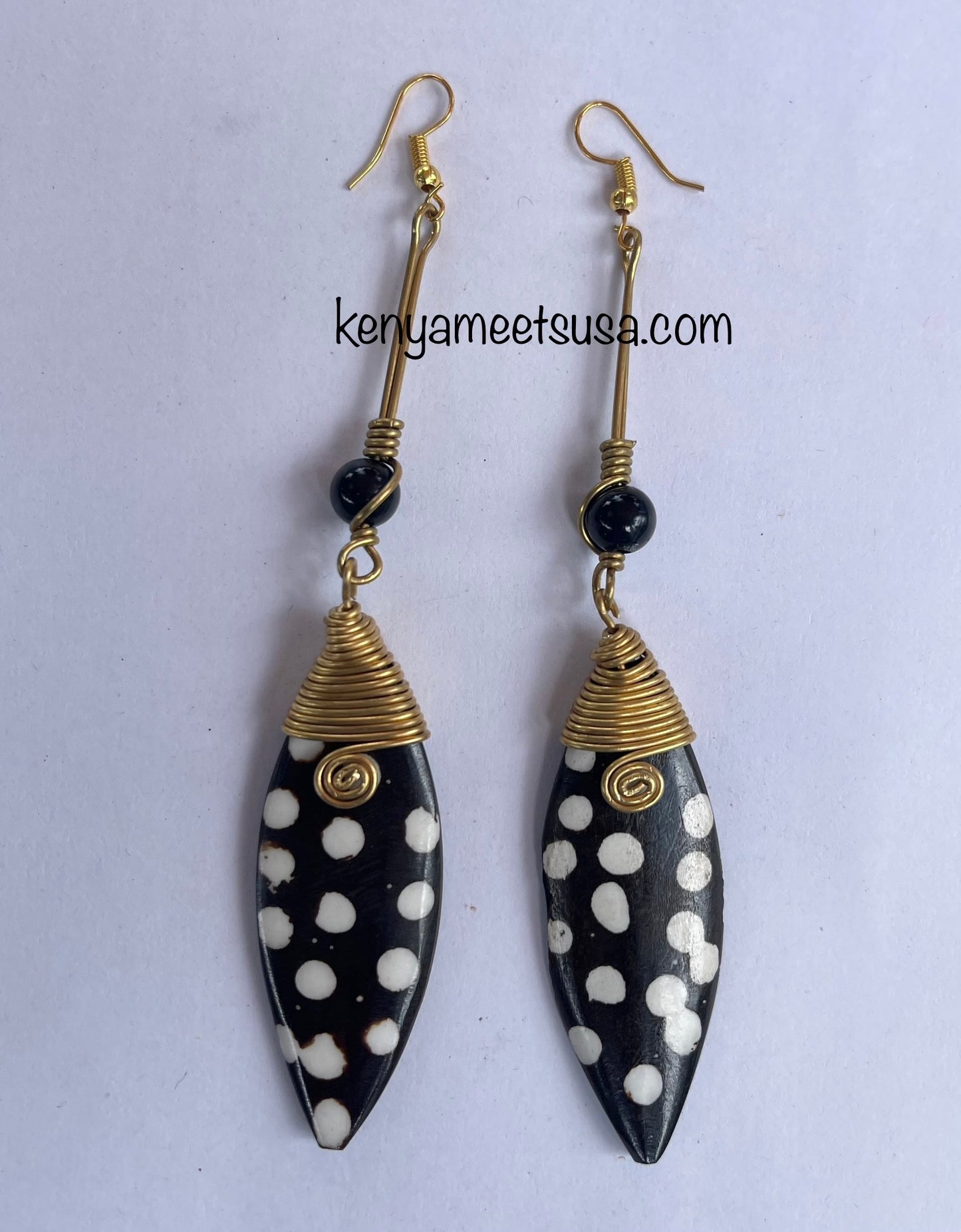 Dangling Bone Earrings