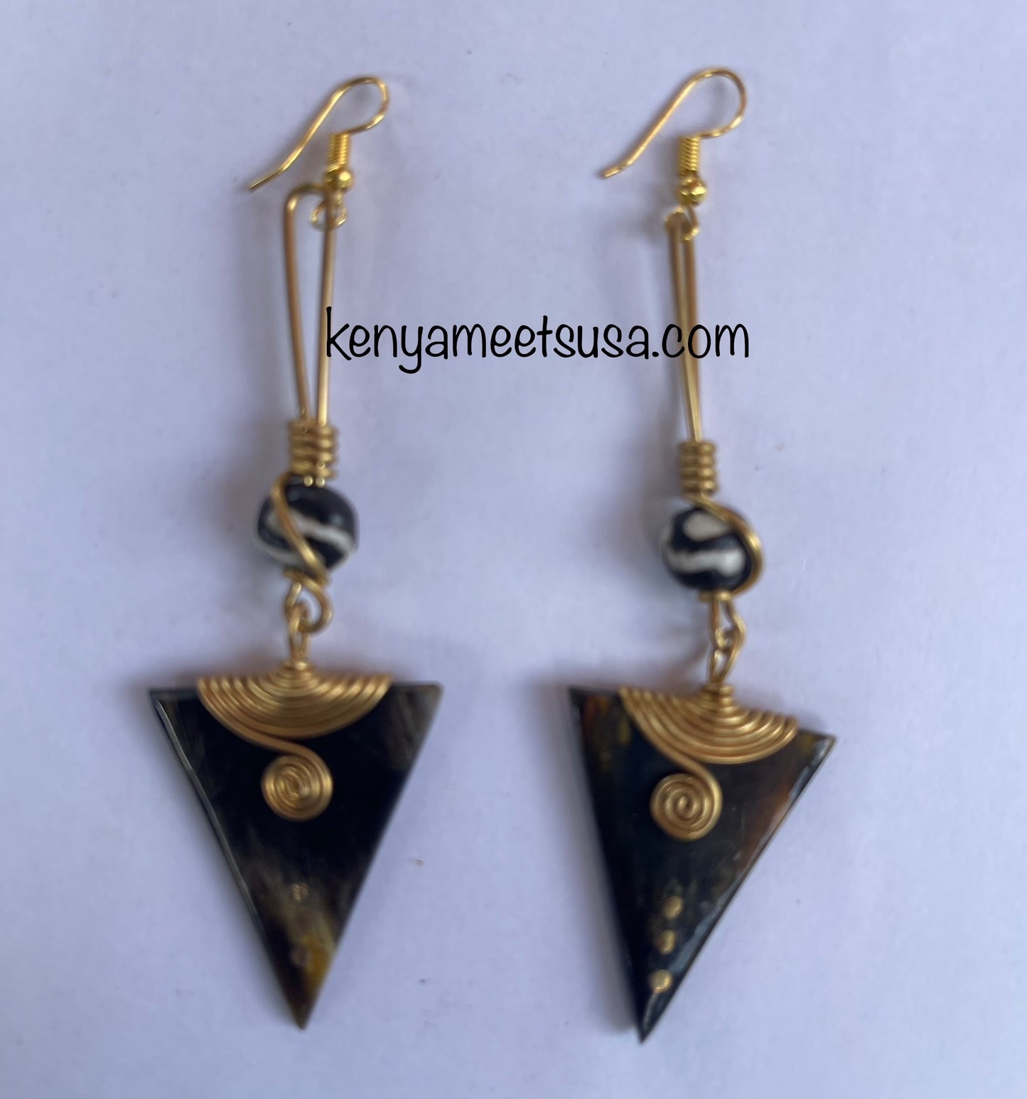 Dangling Bone Earrings