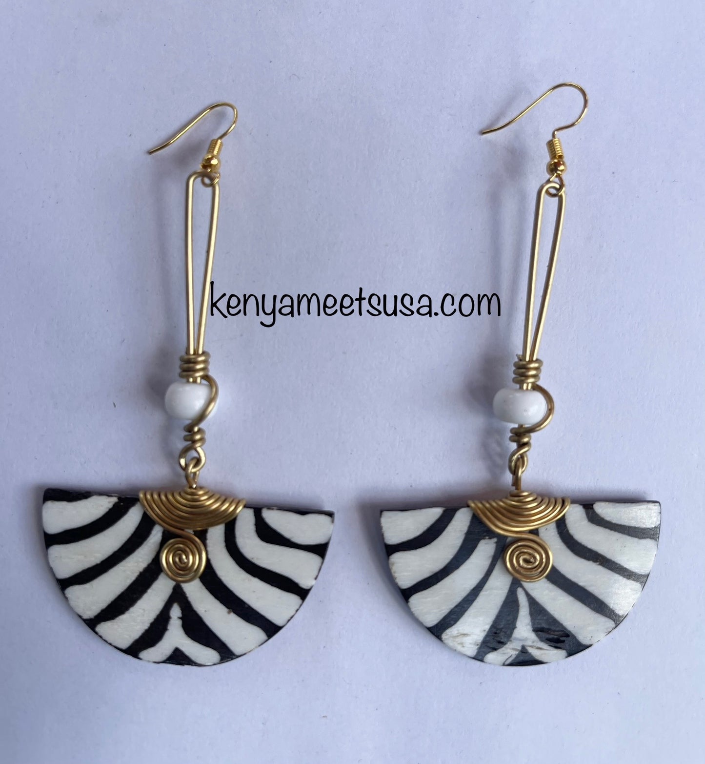 Dangling Bone Earrings