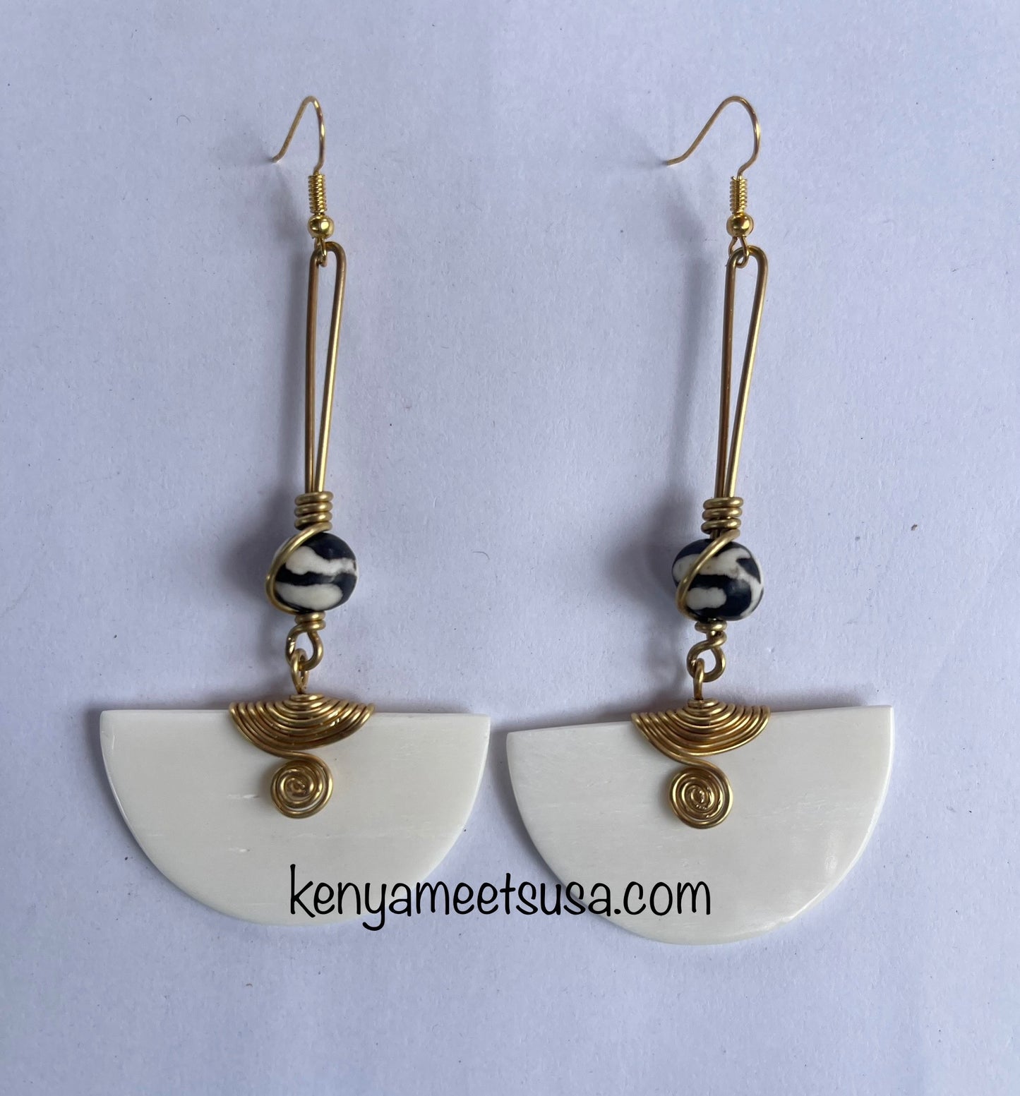 Dangling Bone Earrings