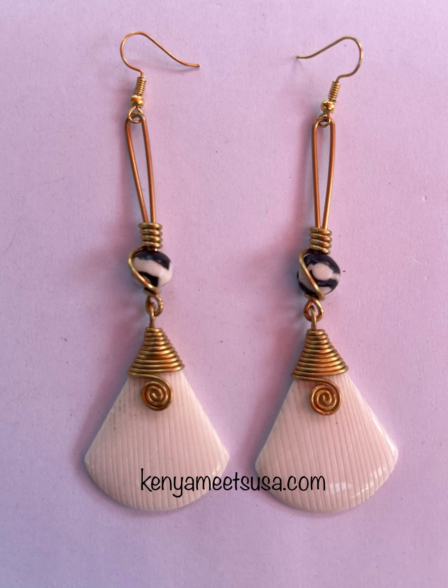 Dangling Bone Earrings