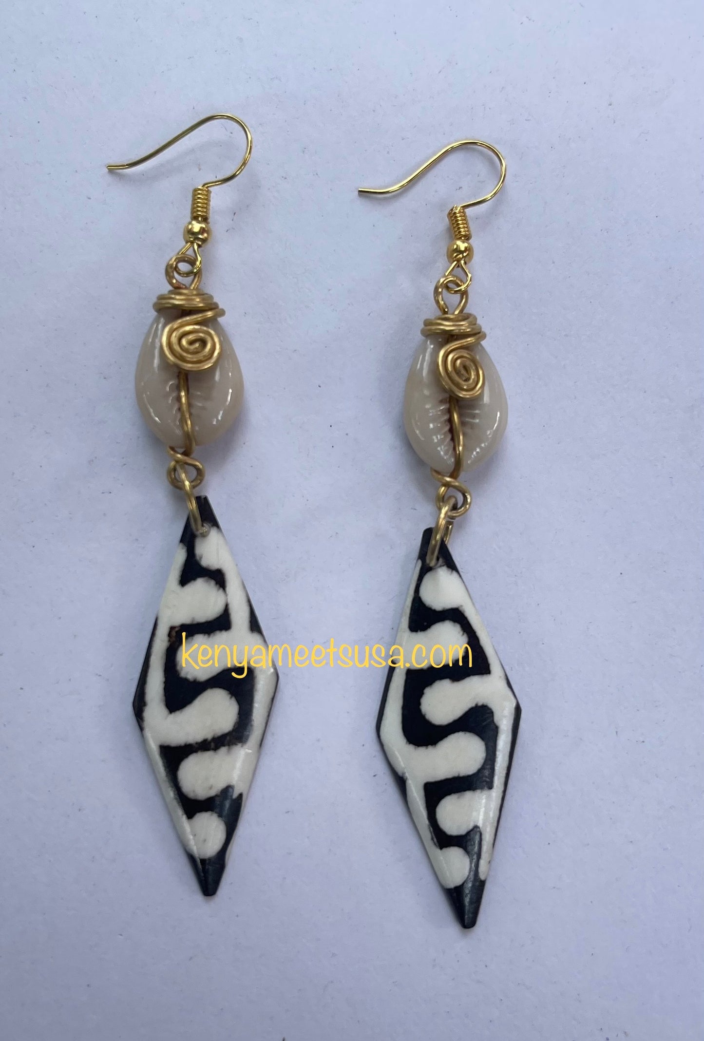 Dangling Bone Earrings