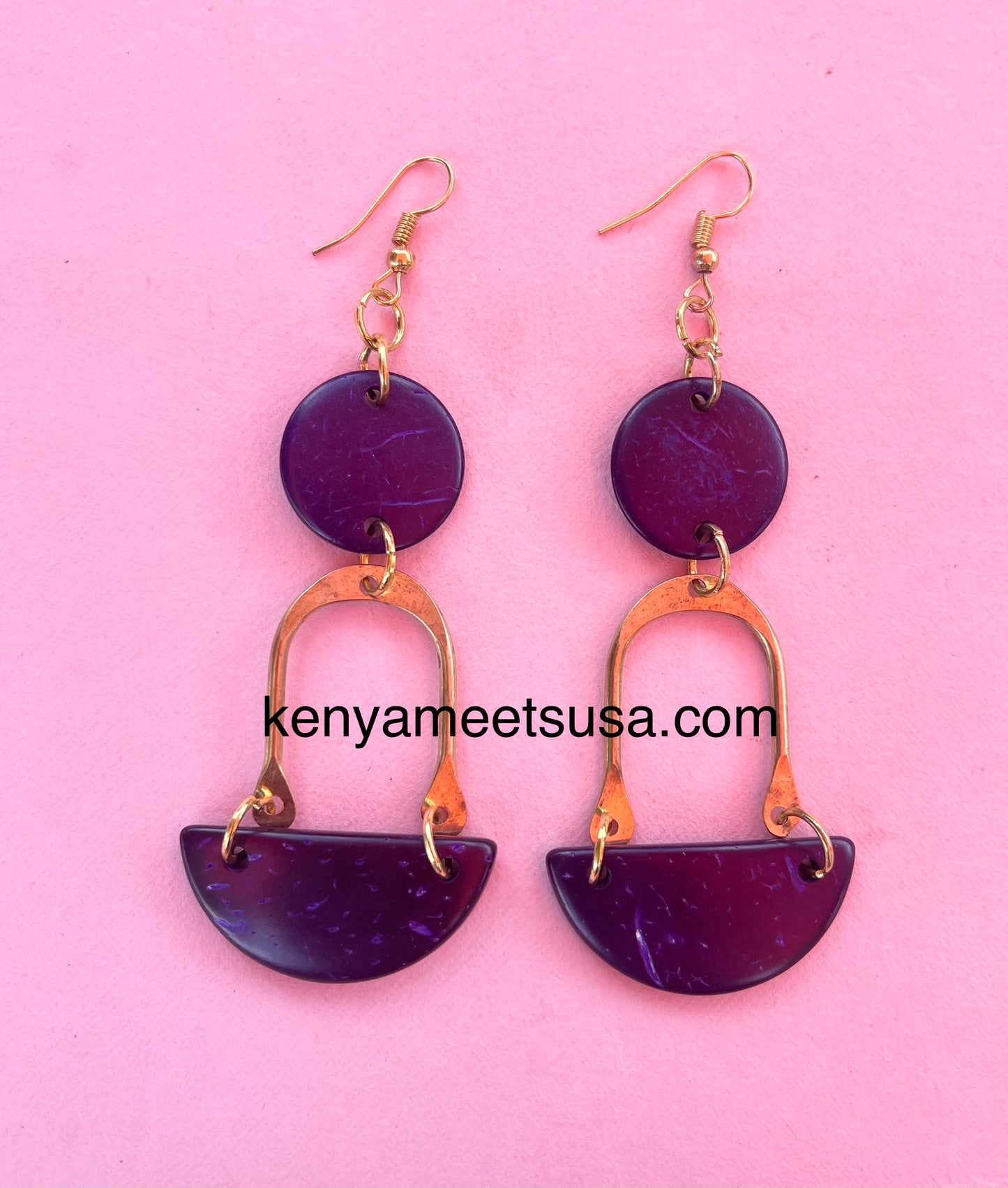 Coconut Shell Earrings