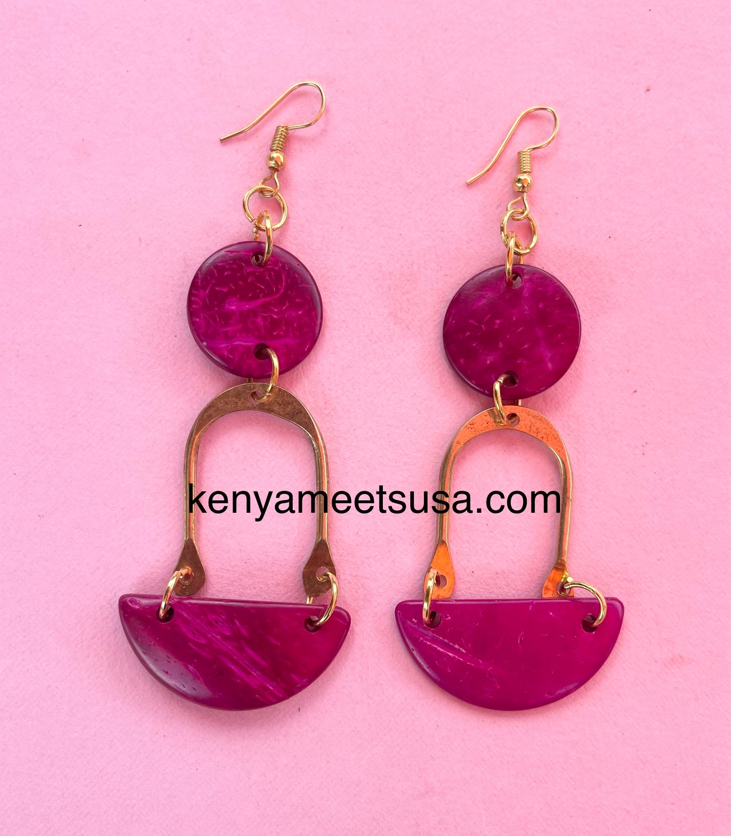 Coconut Shell Earrings