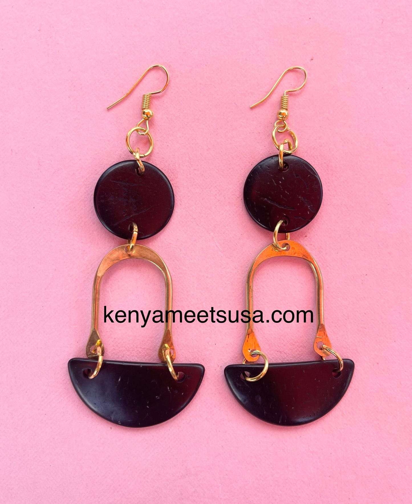 Coconut Shell Earrings