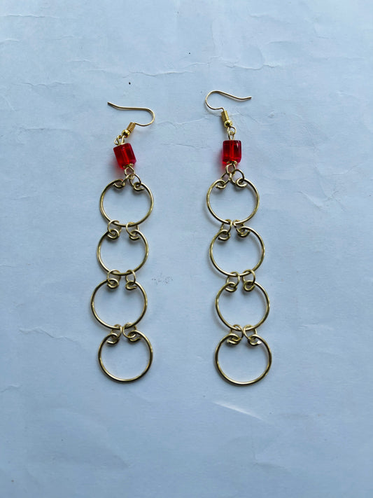 Linked Circles Earrings