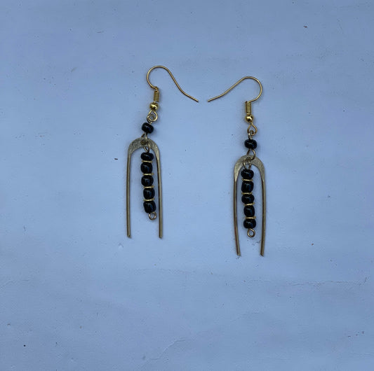 Inverted U Earrings