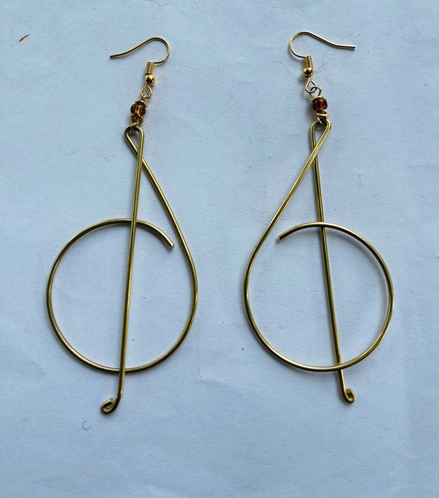 Treble Clef Earrings